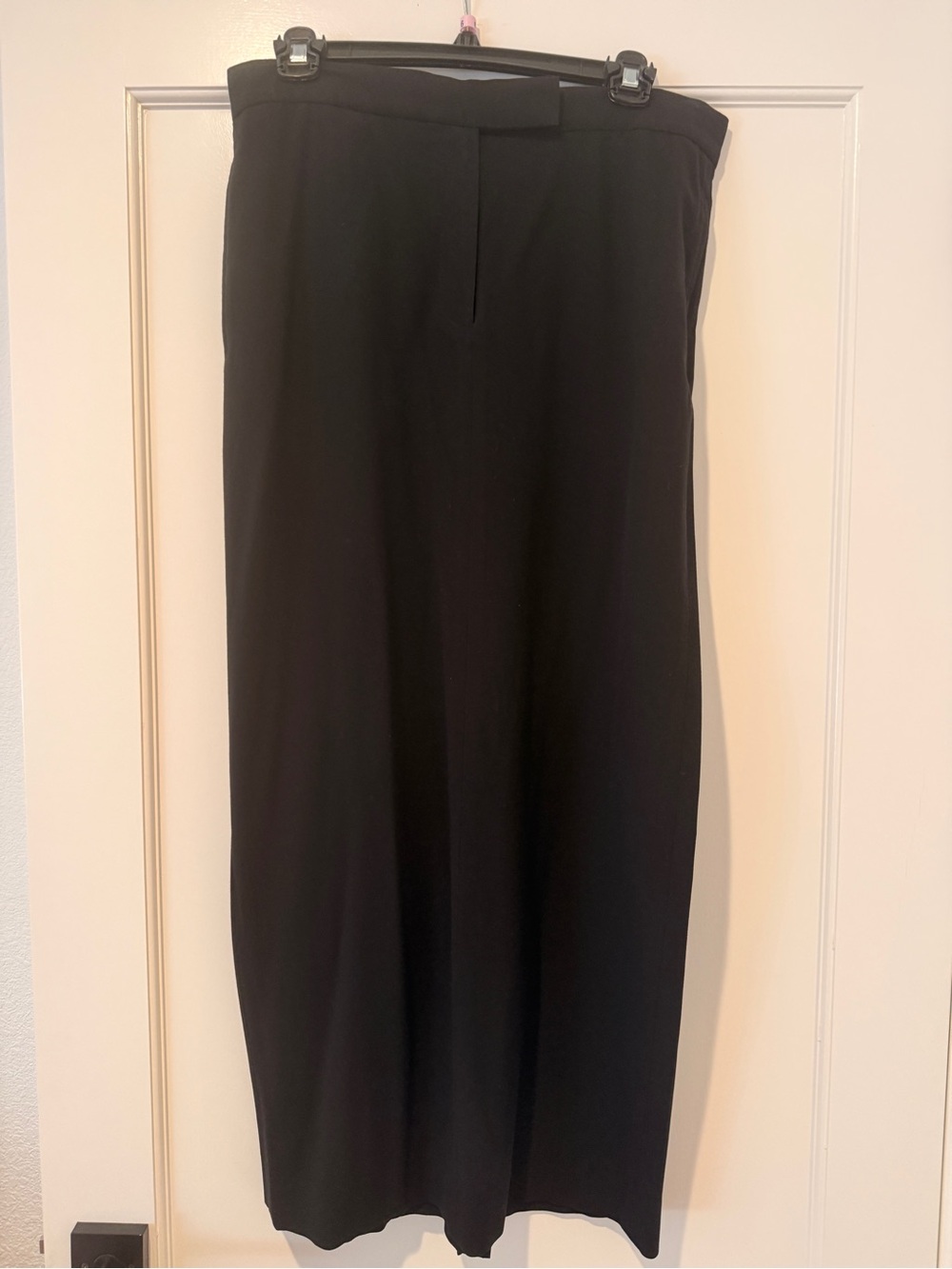 DKNY Sleek Black Women's Maxi Skirt